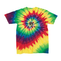 Youth Multi-Color Spiral Tie-Dyed T-Shirt